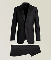 Solid Trofeo 600 Wool-Silk Tuxedo