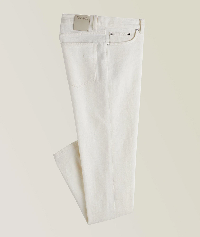 City Stretch-Cotton Five-Pocket Jeans