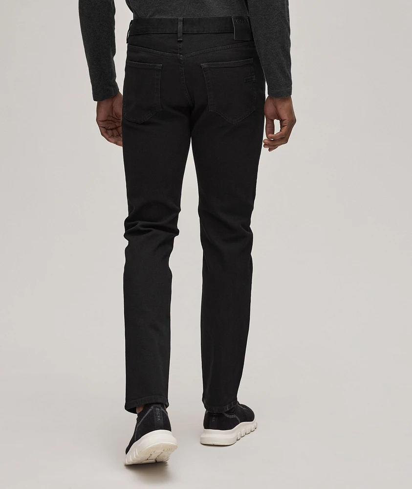 City Stretch-Cotton Five-Pocket Jeans