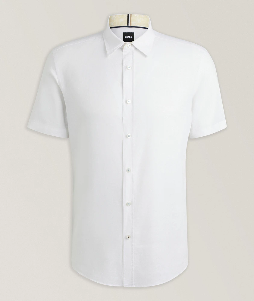 Stretch-Linen Shirt