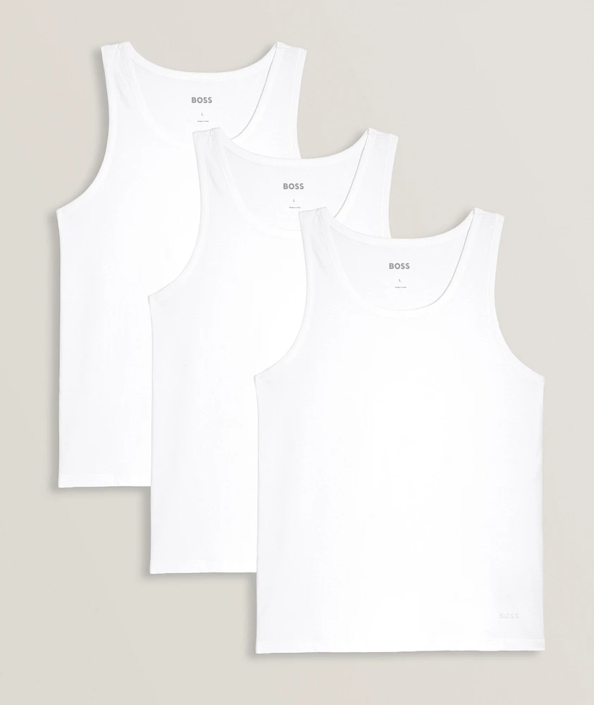 Three-Pack Classic Cotton Tank Tops