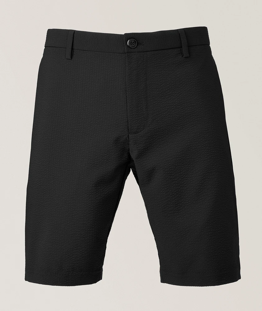 Oasis Satellite Seersucker Bermuda Shorts
