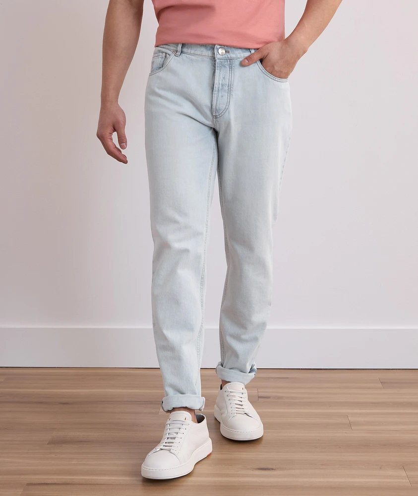 Traditional-Fit Lightweight Jeans
