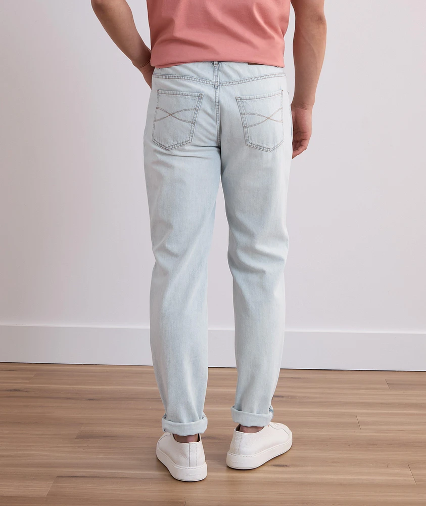 Traditional-Fit Lightweight Jeans