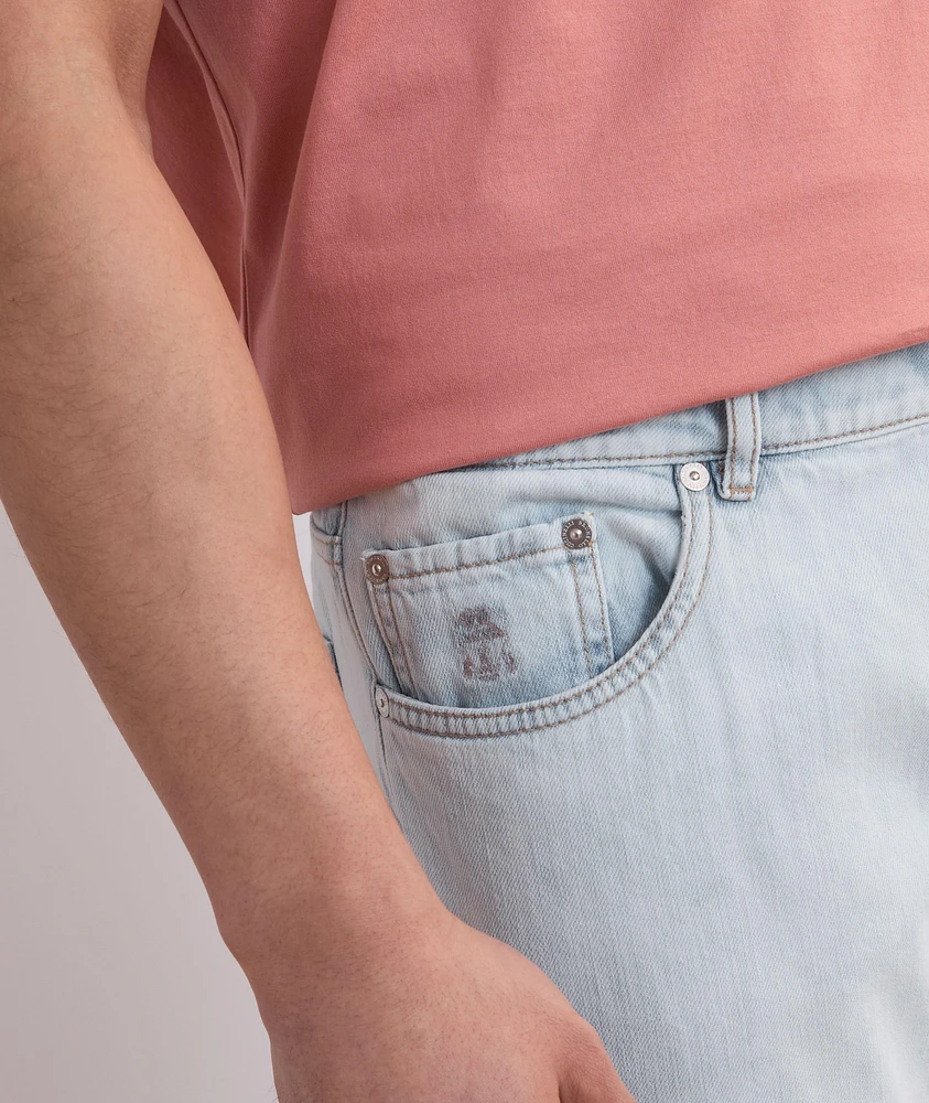 Traditional-Fit Lightweight Jeans