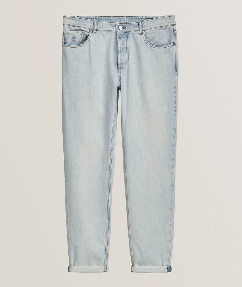 Traditional-Fit Lightweight Jeans