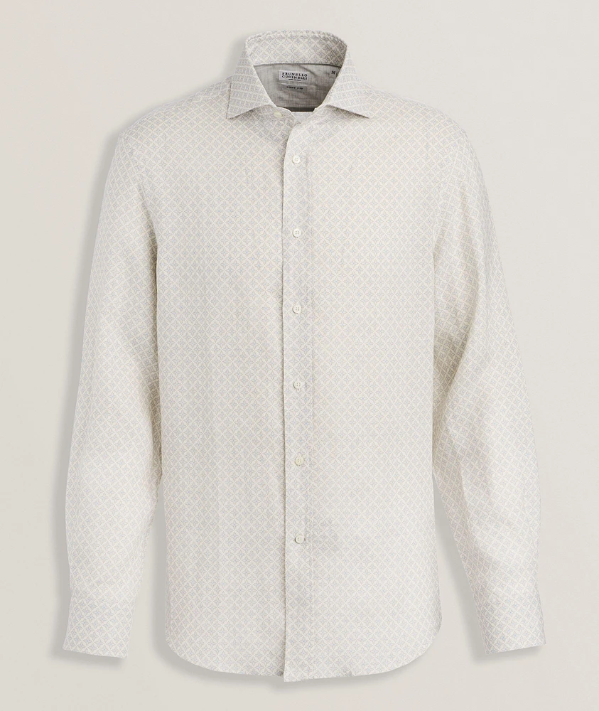 Easy-Fit Starburst Linen Shirt