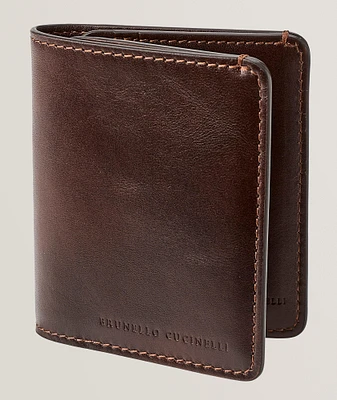 Leather Folding Cardholder