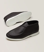 Sienne Grained Leather Desert Boots