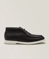 Sienne Grained Leather Desert Boots
