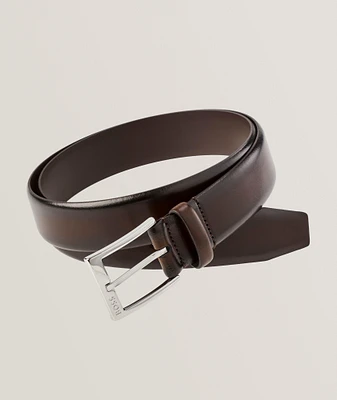 Elloy Polished Leather Belt