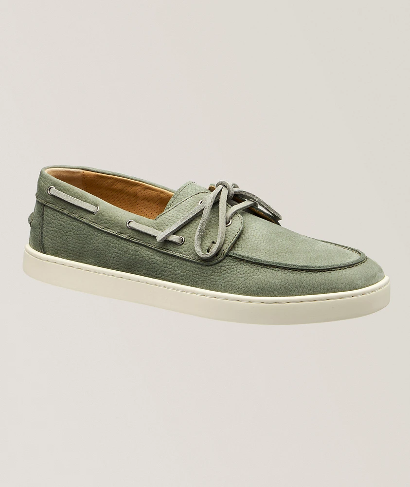 Yacht Nubuck Leather Loafers