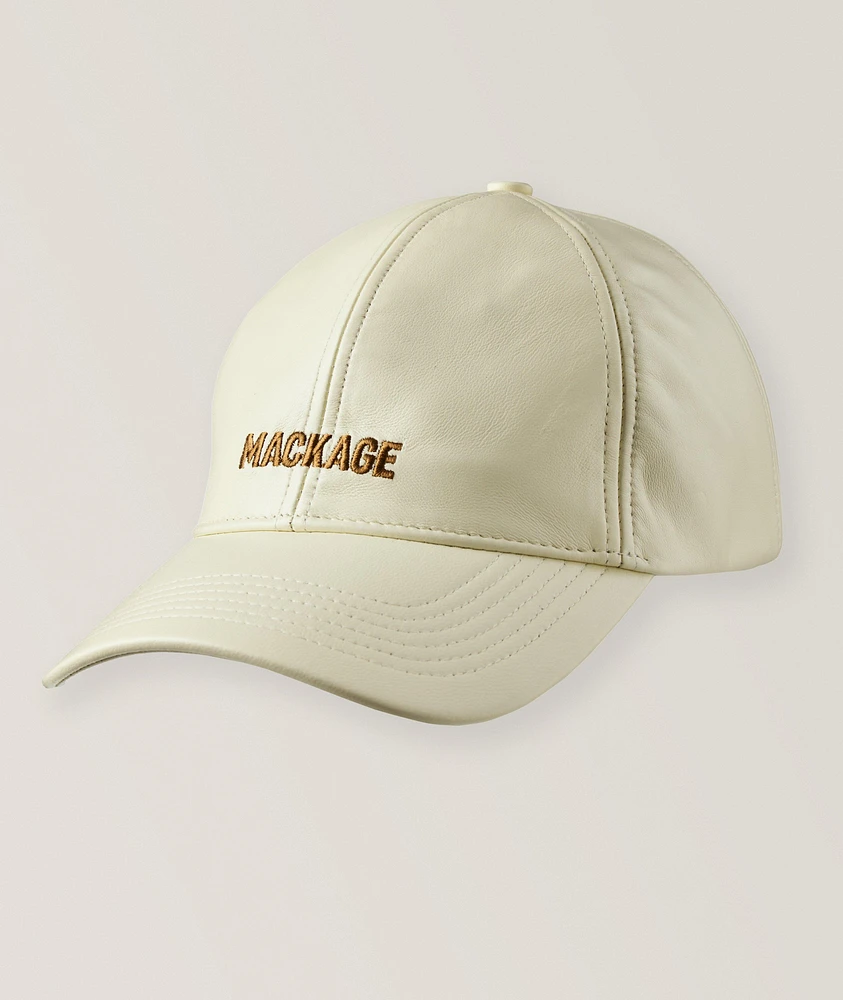 Anderson Leather Logo Cap