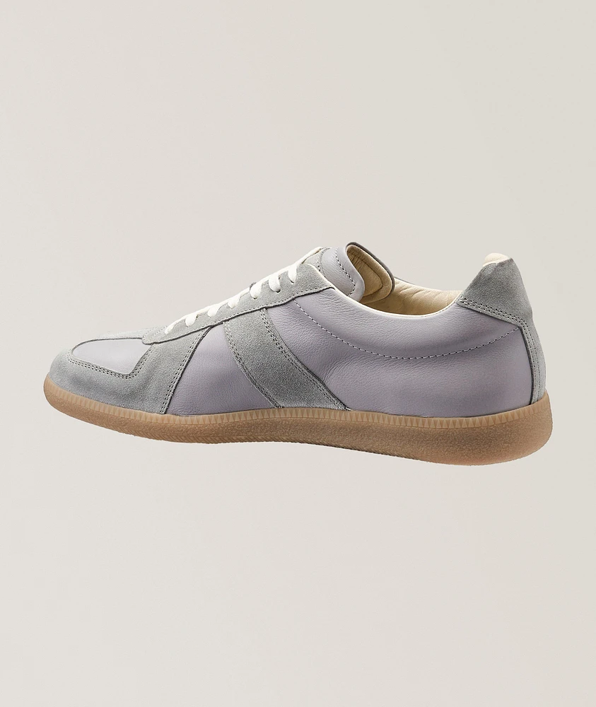 Grigio Nappa Leather & Suede Sneakers