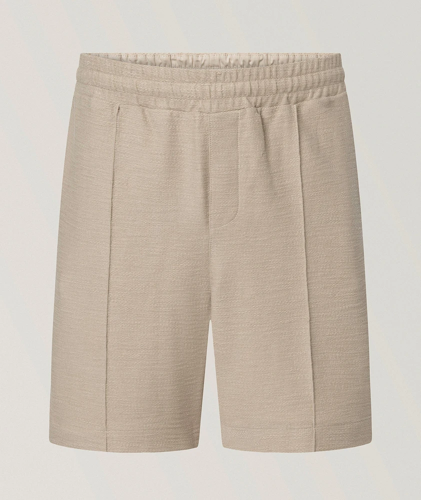 Paco Textured Cotton Shorts