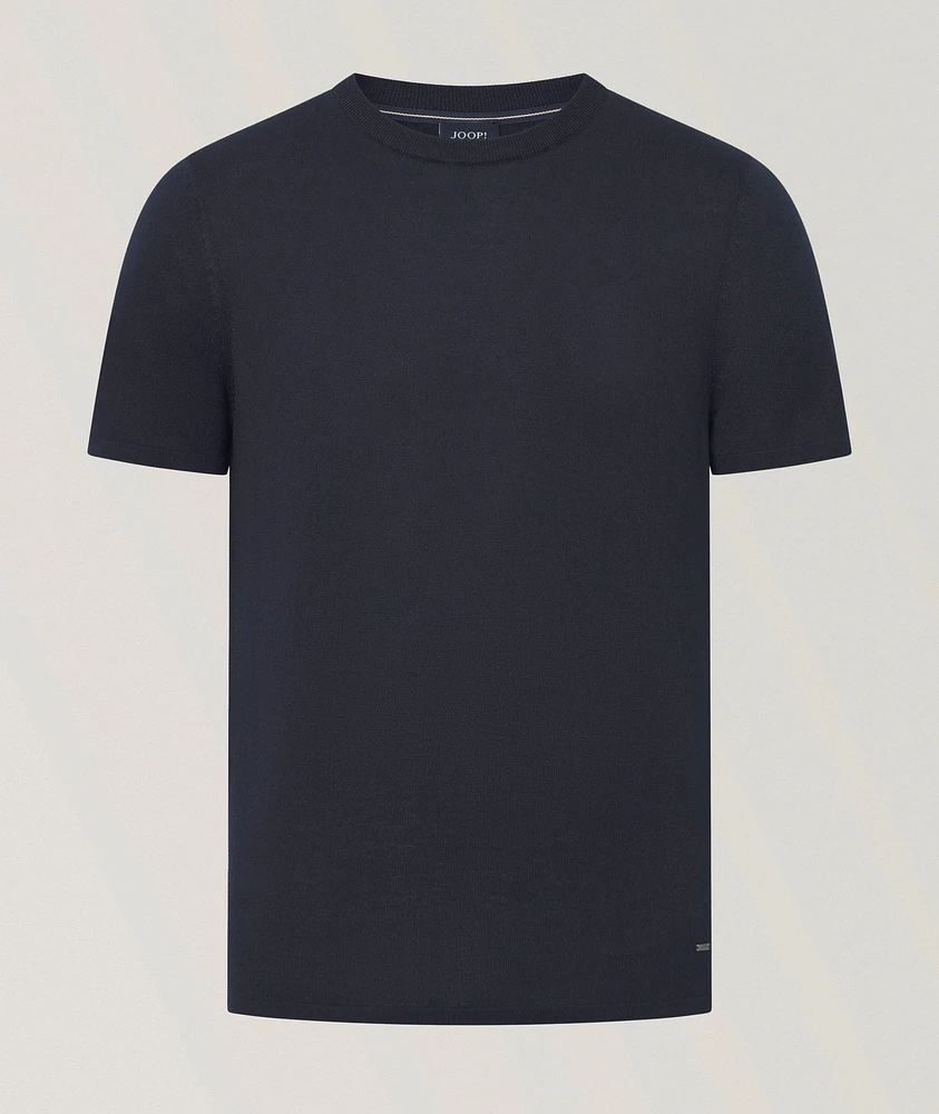 Knit Crewneck T-Shirt