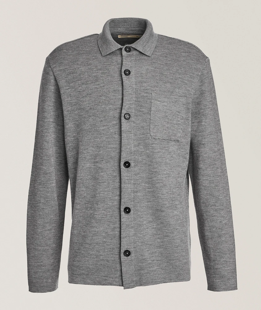 Brera Cashmere-Silk Blend Overshirt