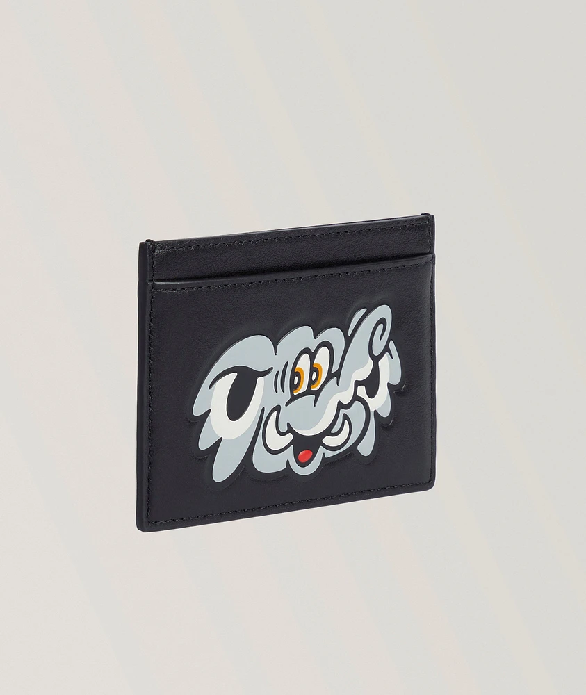Kenzo Verdy Market Leather Card Holder