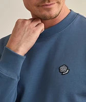 Pop Embroidered Cotton Sweatshirt