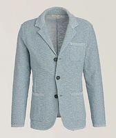 Mouliné Cotton-Blend Cardigan