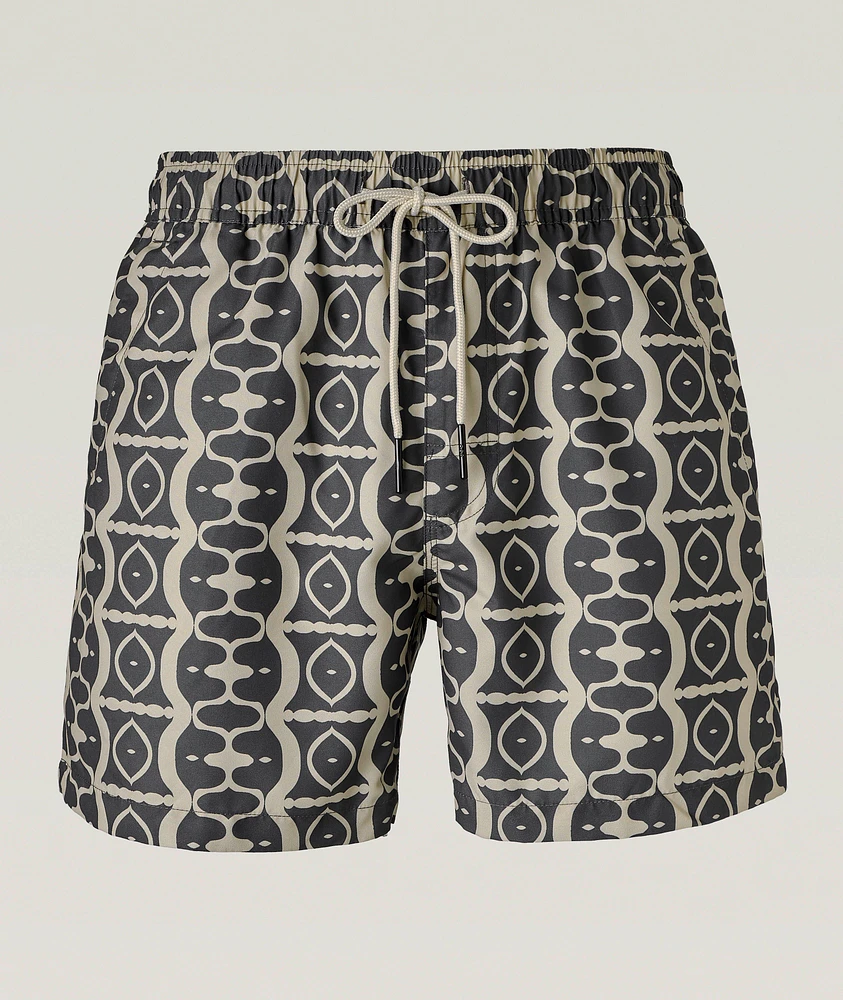 Forge Hypnotise Geo Print Swim Shorts
