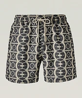 Forge Hypnotise Geo Print Swim Shorts