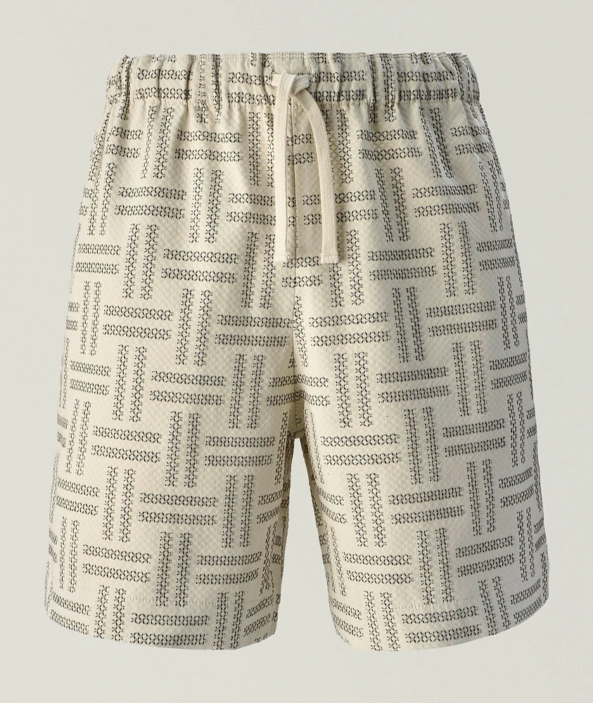 Kenzo Weave Drawstring Shorts