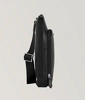 Sartorial Leather Sling Bag 