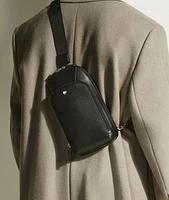 Sartorial Leather Sling Bag 