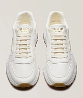 Prax Nappa Leather Logo Sneakers