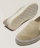 Saint Tropez Suede Rope-Trim Loafers