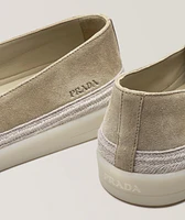 Saint Tropez Suede Rope-Trim Loafers