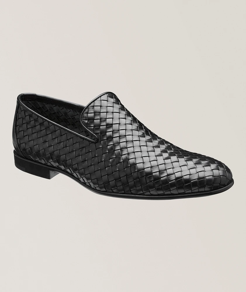Foley Woven Leather Loafers