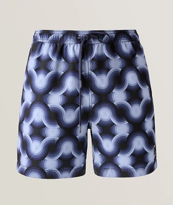 Paros Printed Swim Trunks