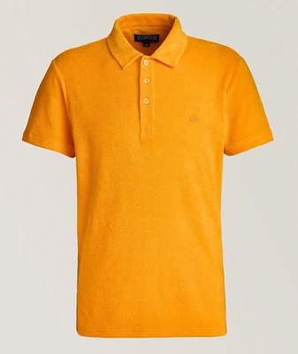 Terry Cotton-Blend Polo