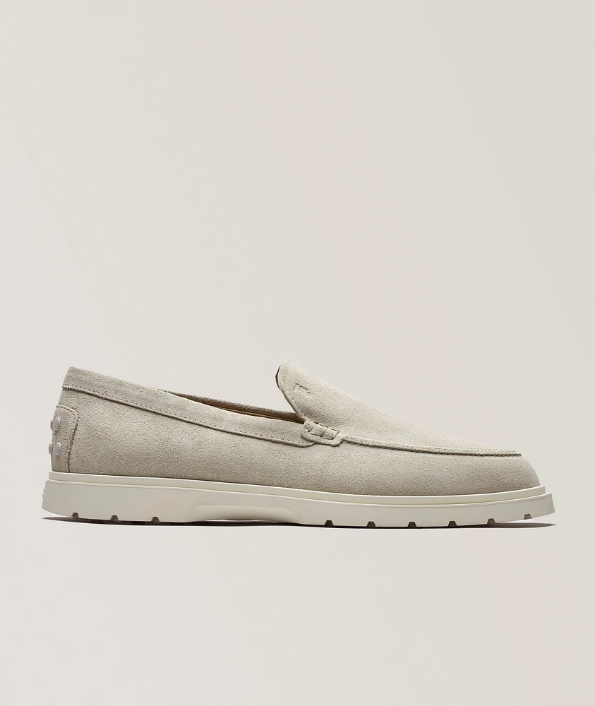 Suede Loafers