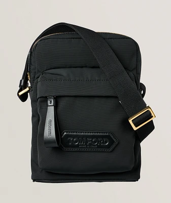 Recycled Nylon Mini Messenger Bag 