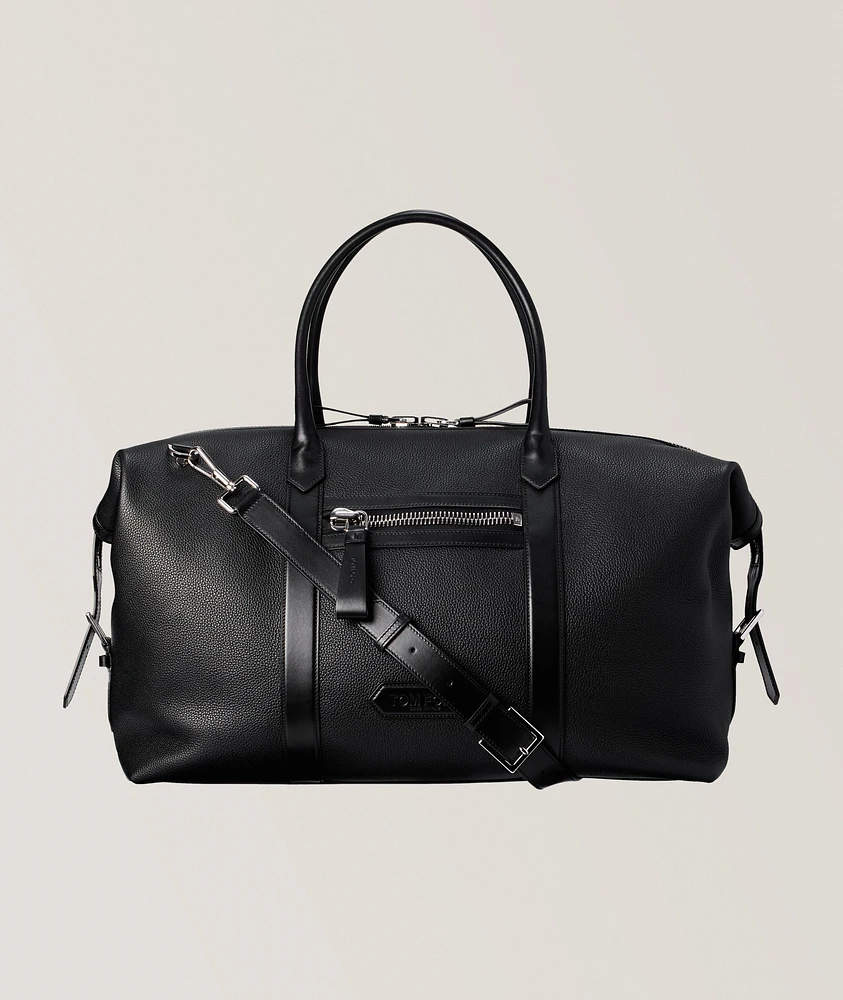 Grained Leather Buckley Holdall