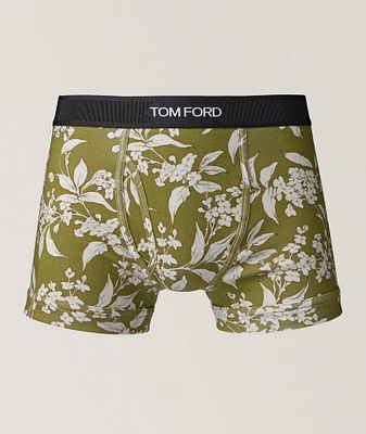 Keith Floral Stretch-Cotton Boxers