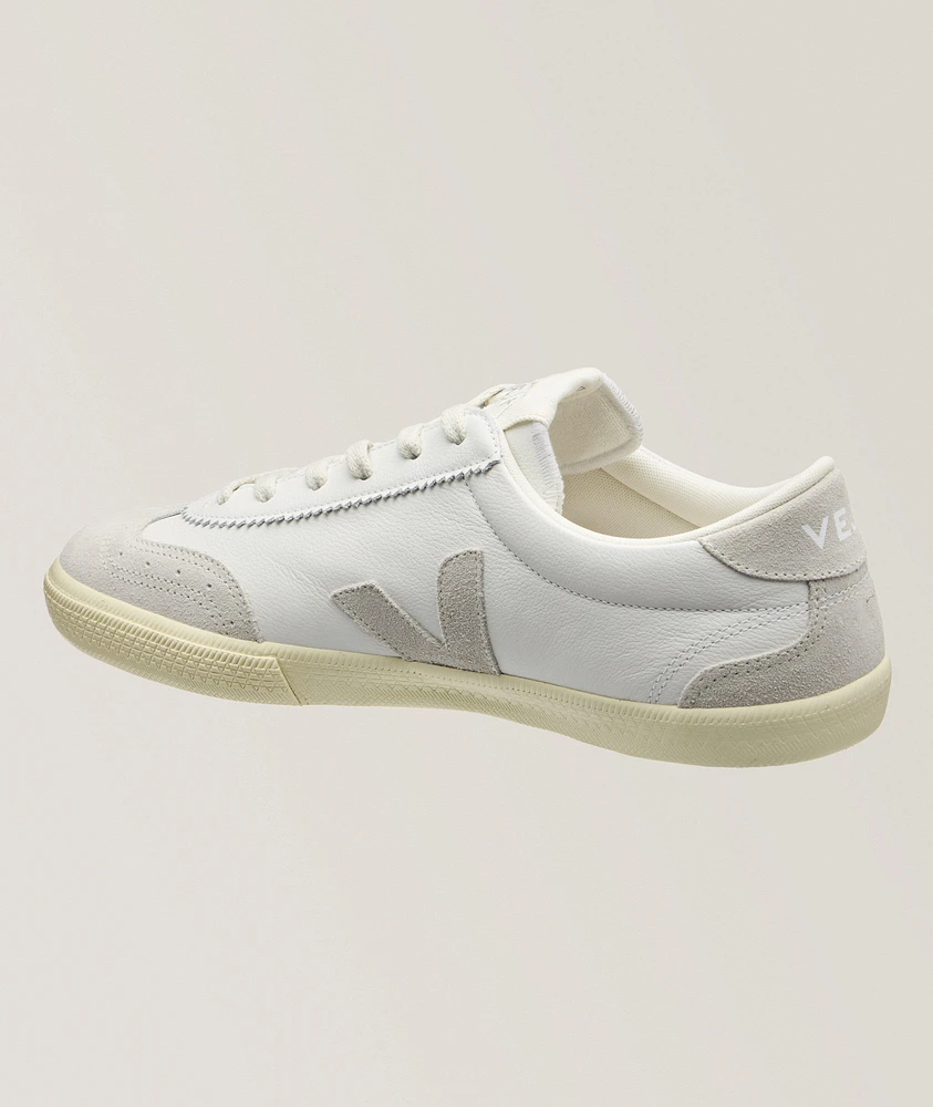 Volley Suede & Leather Wingtip Sneakers