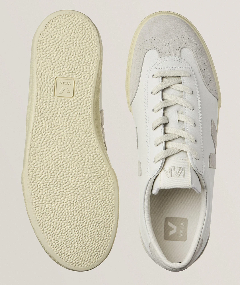 Volley Suede & Leather Wingtip Sneakers