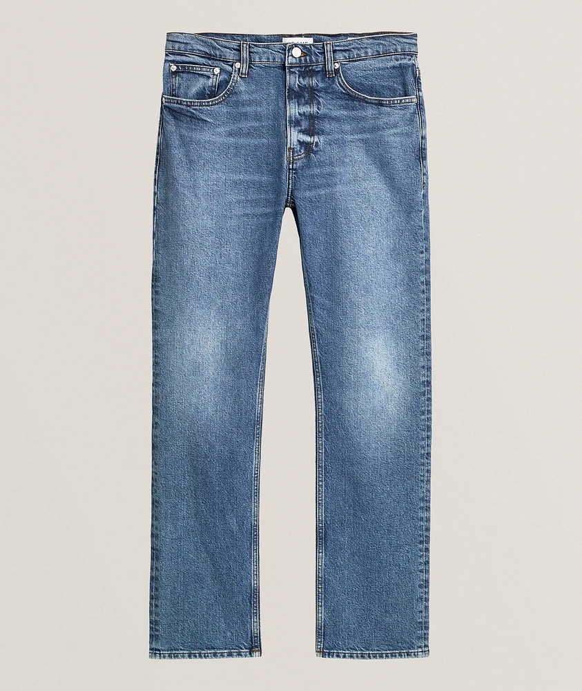 Modern Straight Stretch-Cotton Jeans