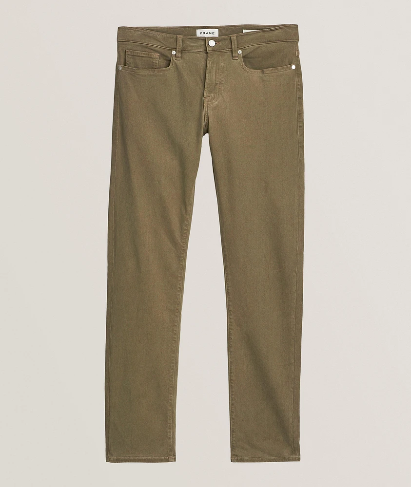 L'Homme Slim Five-Pocket Pants