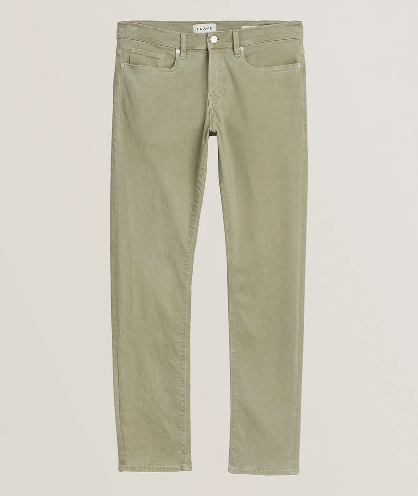 L'Homme Slim Five-Pocket Pants