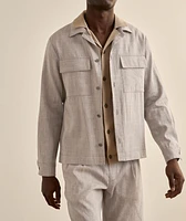 Linen-Wool Overshirt