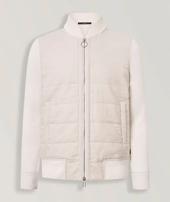 Calino Hybrid Full-Zip Sweater