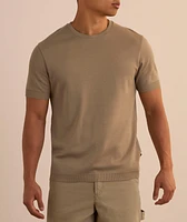Cotton Crewneck T-Shirt