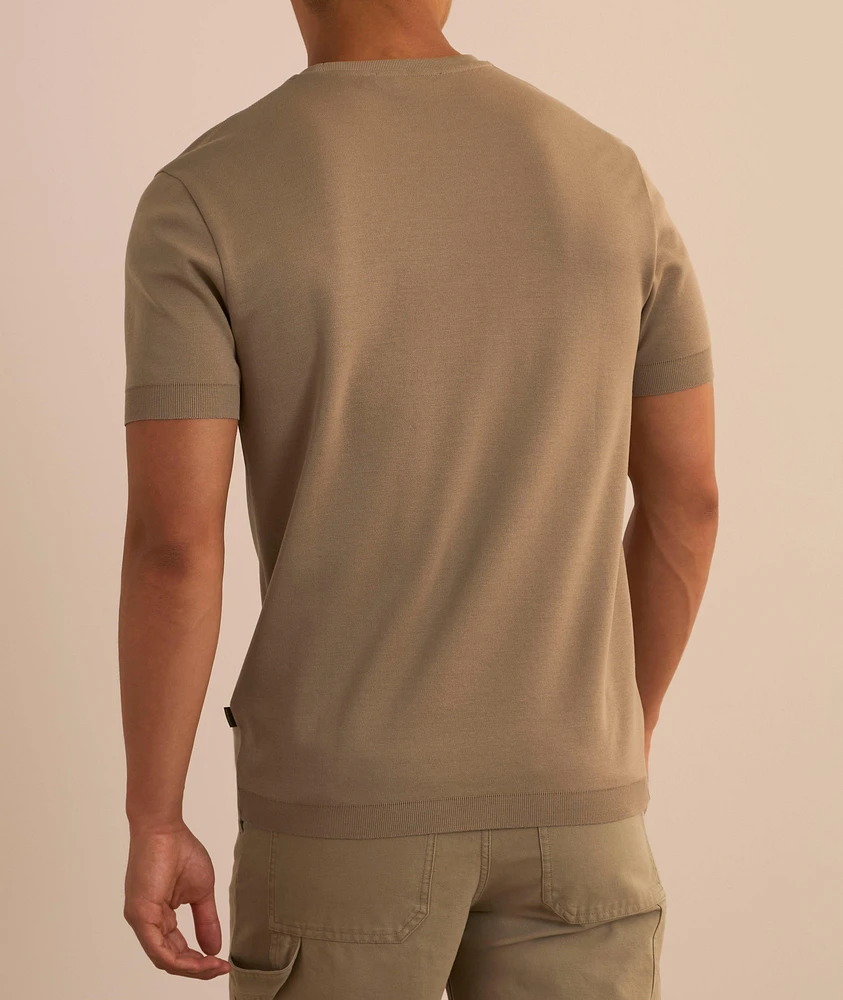 Cotton Crewneck T-Shirt
