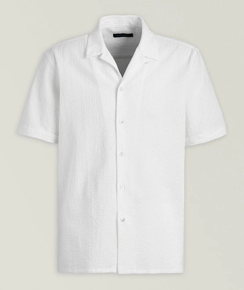 Seersucker Camp Shirt