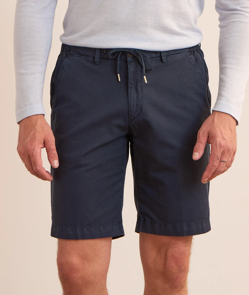 Malibu Cotton-Blend Drawstring Shorts